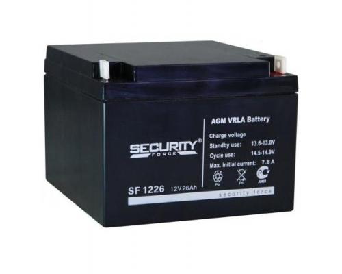 Аккумуляторная батарея Security Force SF 1226 (12V 26Ah)