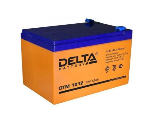 Аккумуляторная батарея Delta DTM 1212 (12V 12Ah)
