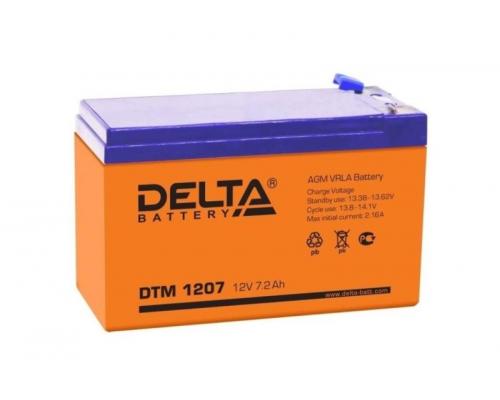 Аккумуляторная батарея Delta DTM 1207 (12V 7Ah)