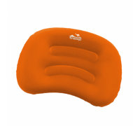 Подушка надувная под голову (дорожная) TRA-160 (оранжевый/серый) Tramp