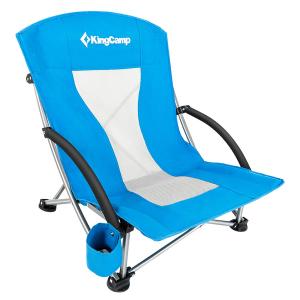 King Camp 3841 Portable Low Sling Chair кресло скл. cталь