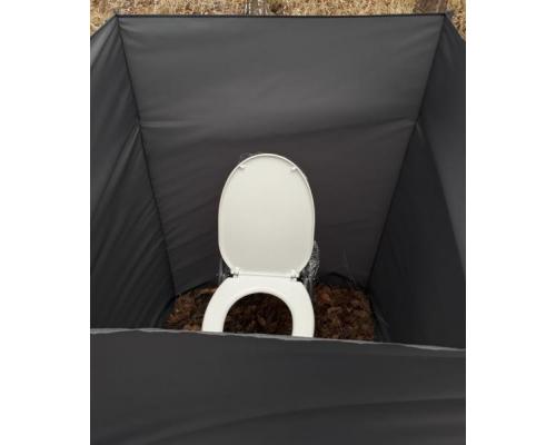 Походный стул-туалет Сибтермо с ширмой 