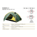 Палатка Tramp Ranger 3 V2 зелёный