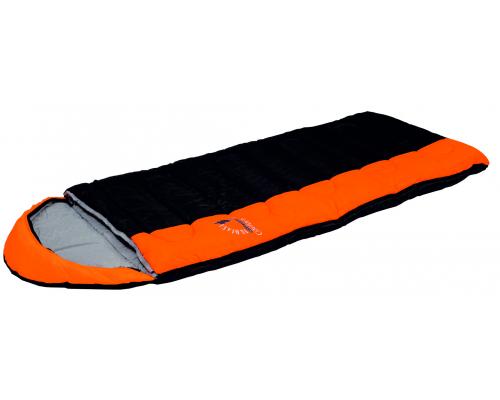 Спальный мешок CAMPER PLUS L-zip от -12 C (одеяло с подголов 195+35X90 см)